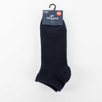 Imagen 1 del producto Pack 3 Calcetines Cortos Hombre Portman Club Azul, Gris, Negro