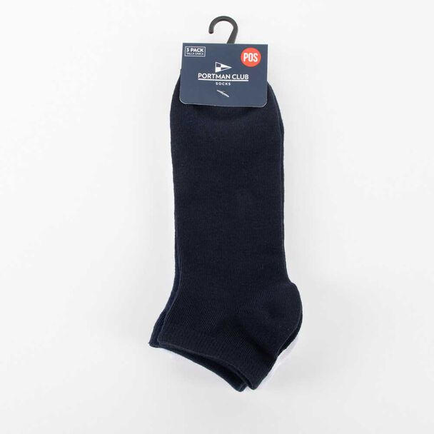 Pack 3 Calcetines Cortos Hombre Portman Club
