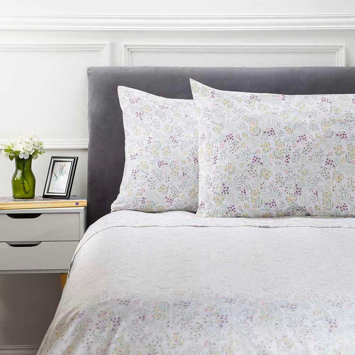 Set 2 Juegos de S&aacute;banas Estampado Mix & Match Dreams 1,5 Plazas Praga