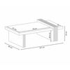 Mesa de Centro Jdo & Design Luna Beige 