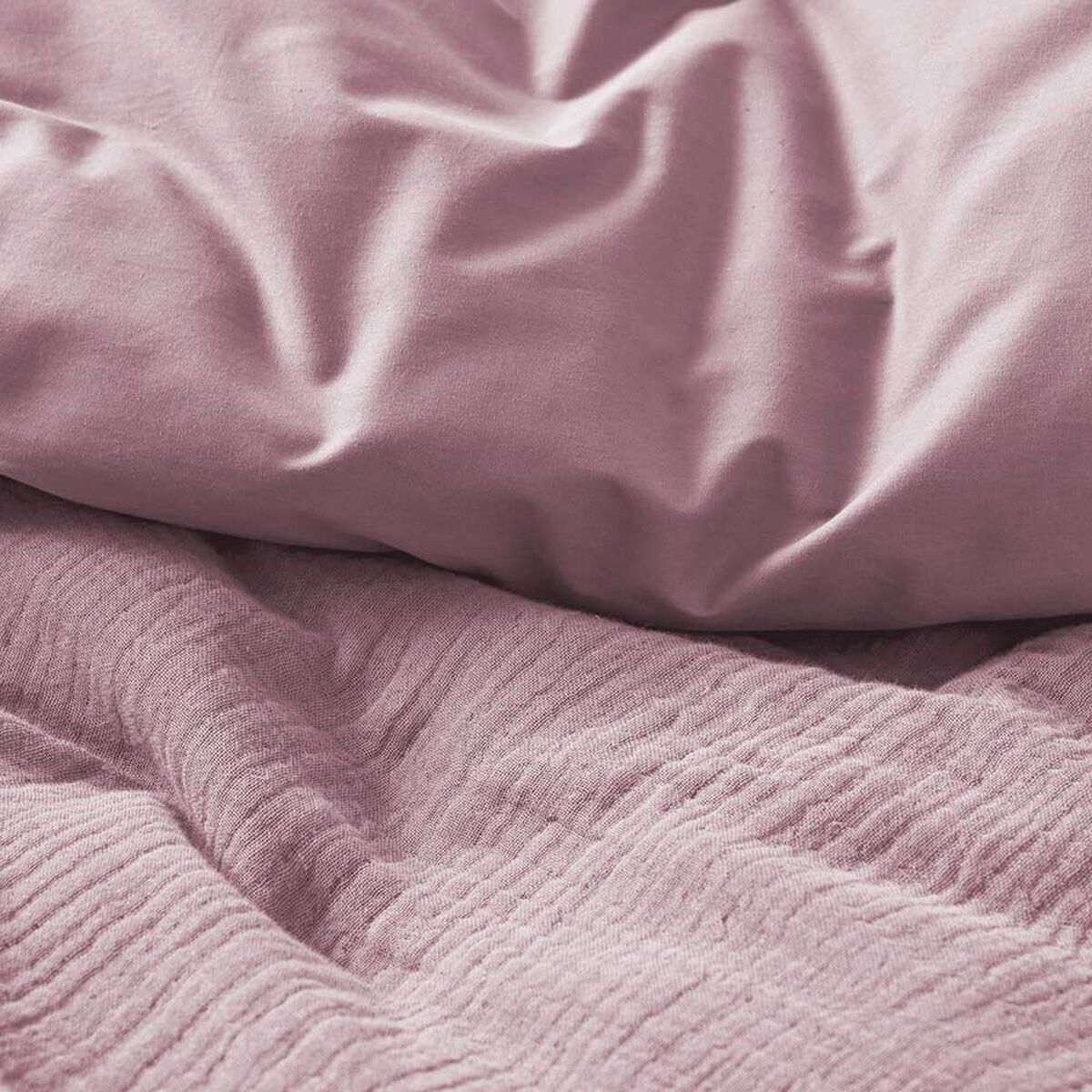 Funda de Plum&oacute;n Cannon 1.5 Plazas Gauze Rose