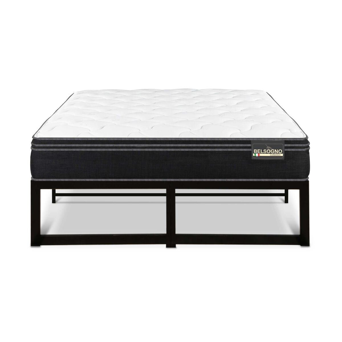 Cama Europea Belsogno 2 Plazas Premium