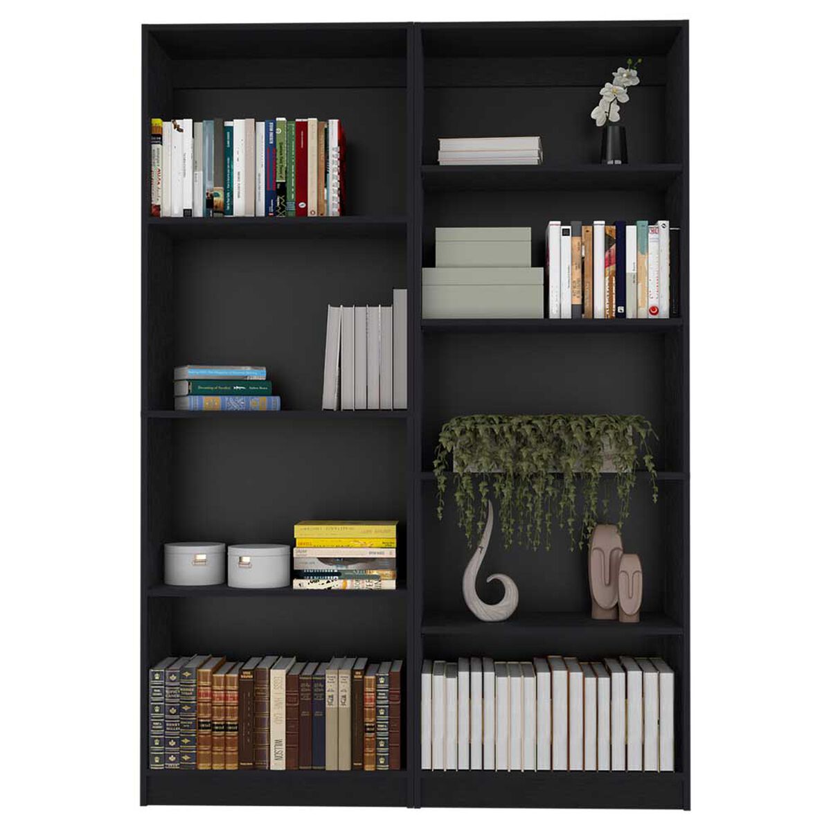 Estante 4 Repisas + Estante 5 Repisas TuHome Home Wengue