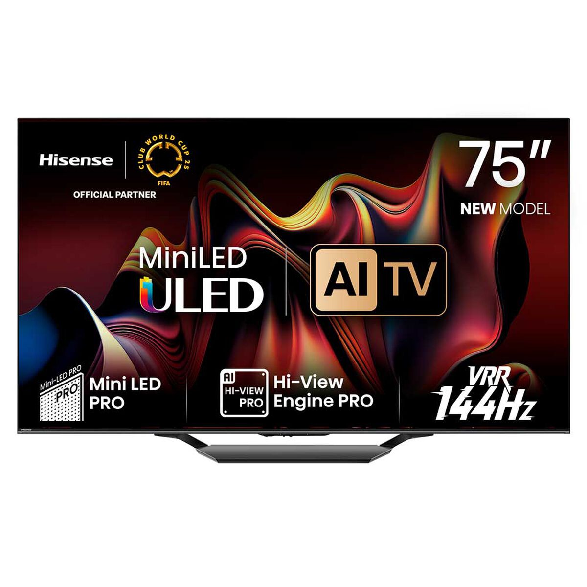 Mini LED 75'' Hisense 75U7N Smart TV 4K