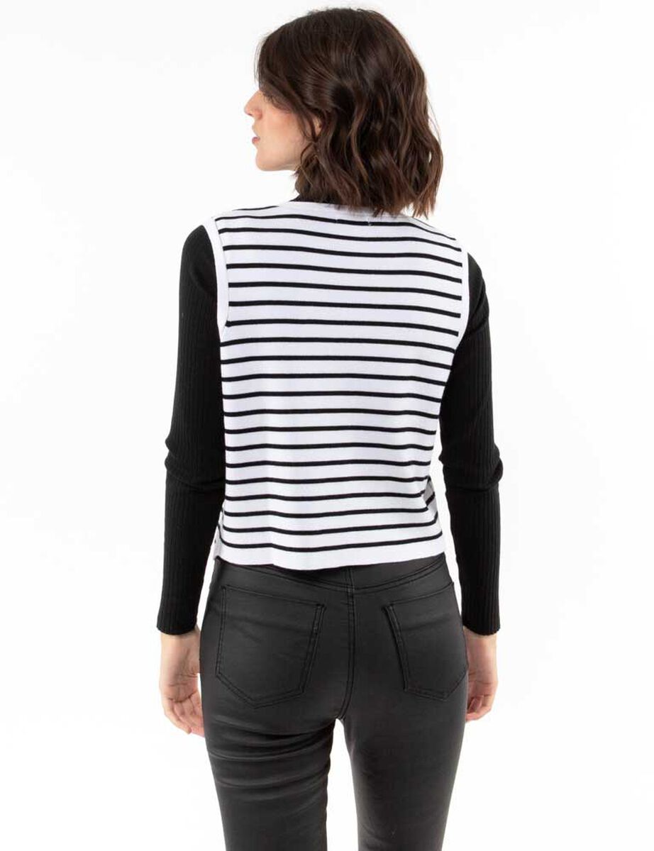 Sweater Sin Mangas Zibel