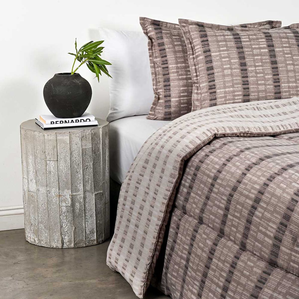 Plum&oacute;n Elements & Co Super King Vichy Cafe