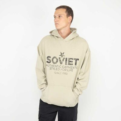 Polerón Hombre Soviet Verde