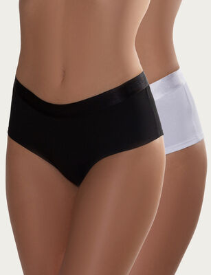 Imagen 1 del producto Pack 2 Calzones Pantaleta Mujer Palmers Blanco