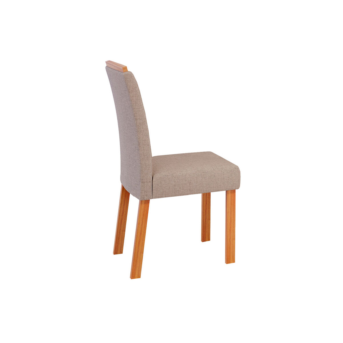 Juego de Comedor Daniels Estela 4 Sillas Caf&eacute;