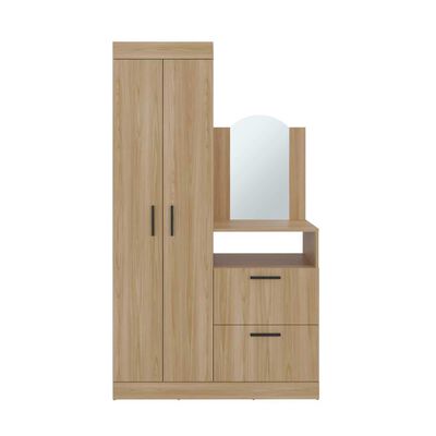 Imagen 2 del producto Closet TUHOME Praga 3 Puertas 1 Cajon Fresno Europeo