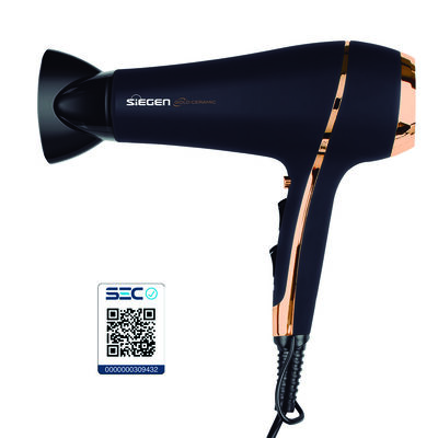 Imagen 2 del producto Secador de Pelo Siegen Gold Ceramic SG-3035