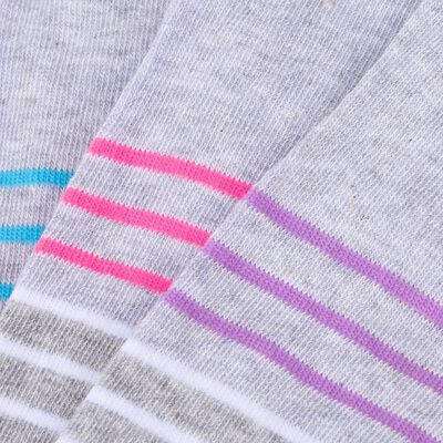 Imagen 2 del producto Pack 3 Calcetines Mujer Icono Gris