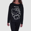 Pijama de Algodón Manga Larga Mujer Hello Kitty