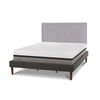 Cama Europea CIC Curve King Balance + Respaldo Ganges
