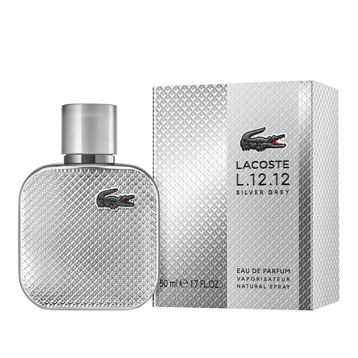 Perfume Lacoste Hombre Silver Grey EDP 50 ML