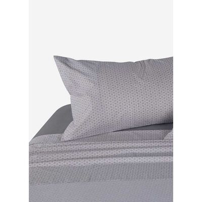 Juego de S&aacute;banas Rosen 1,5 Plazas Knox Estampado Charcoal