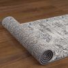 Alfombra de Pasillo Modalfo Florida 70 x 230 cm Gris