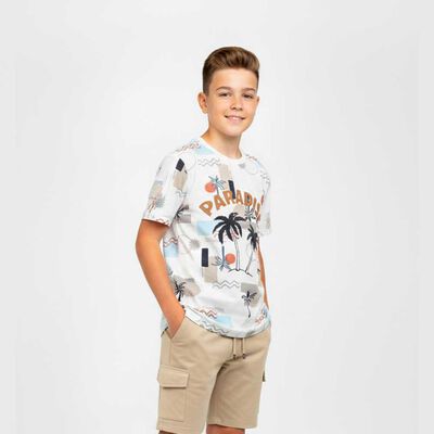 Polera Manga Corta Niño Cutback