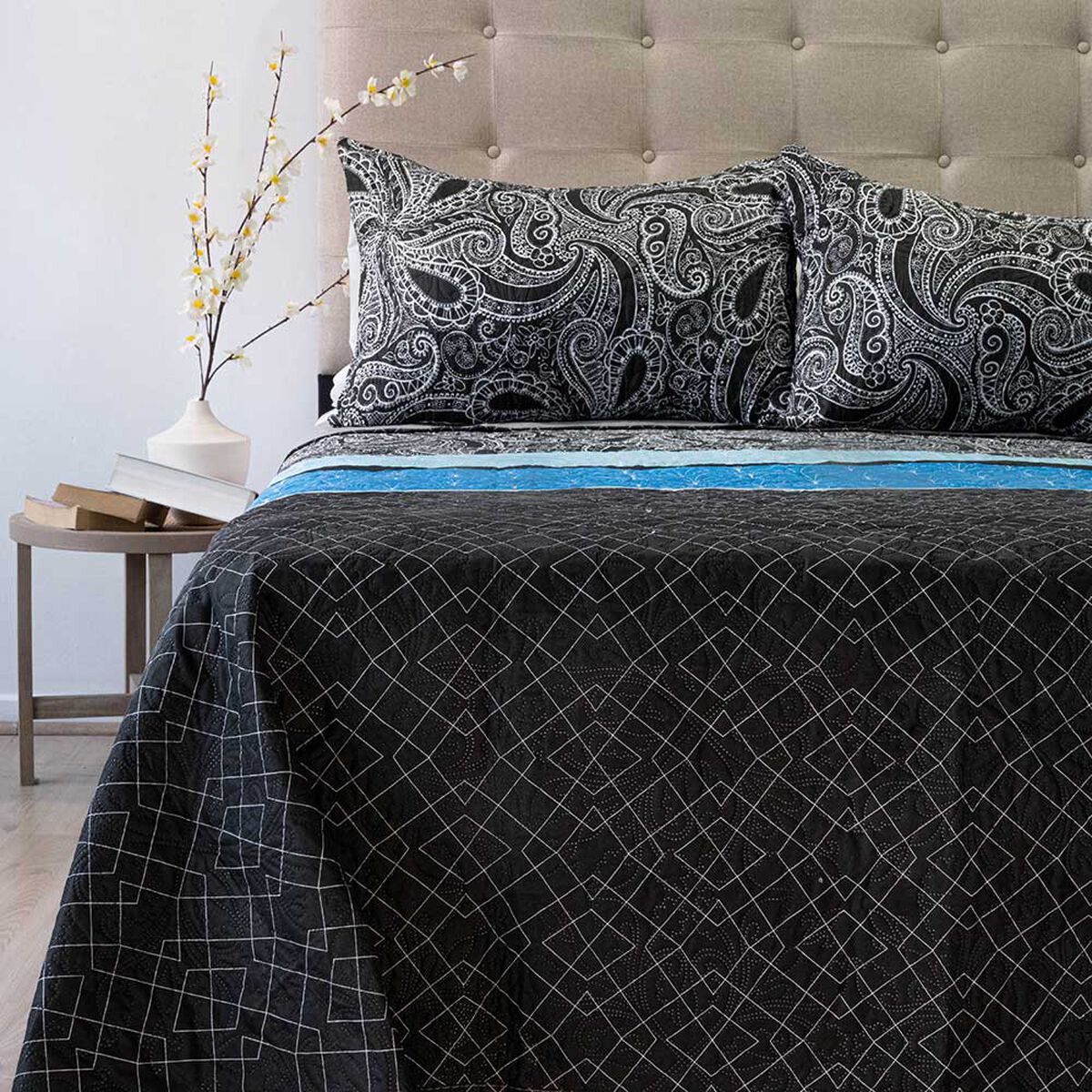 Quilt Doral King Hotpress Origins D13 Estampado