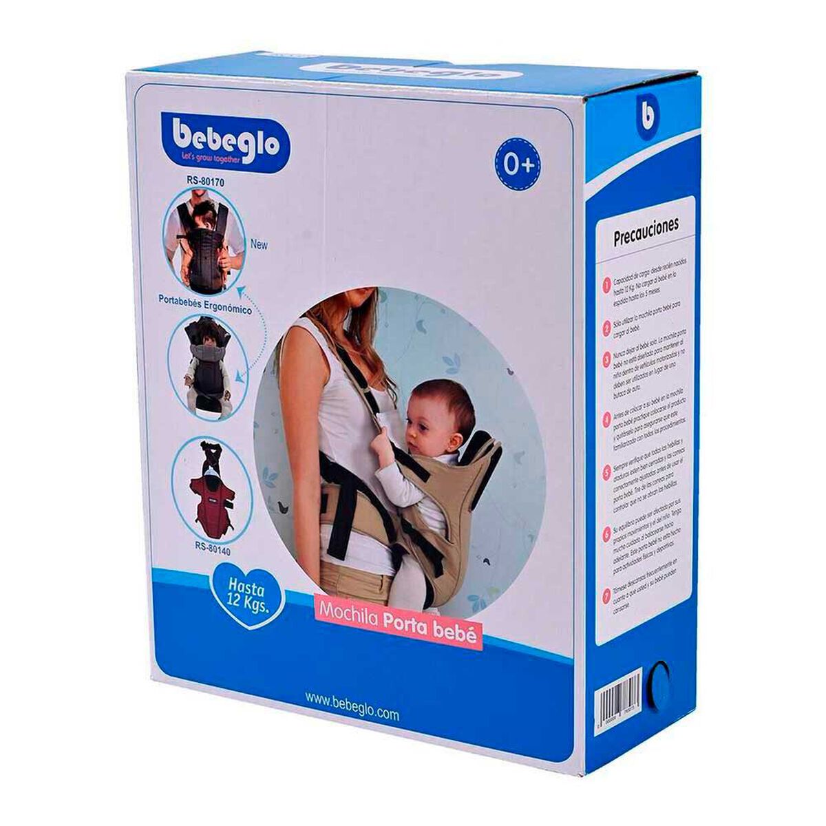 Porta Beb&eacute; Rojo Bebeglo