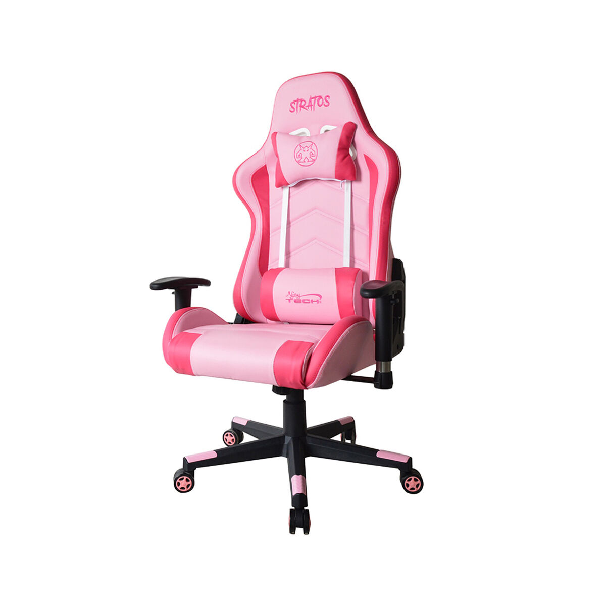 Silla Gamer NJoytech Stratos Rosa
