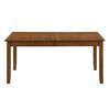 Juego de Comedor Extendible Dreams Nepal 6 Sillas Café