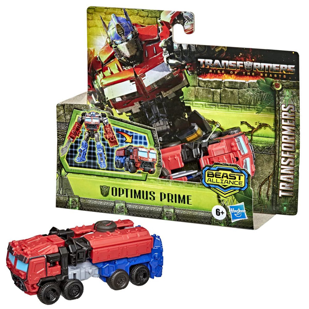 Figura de Acción Transformers Beast Alliance Battle Changers de Optimus Prime