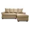 Seccional Derecho Living Factory Montreal 4 Cuerpos Beige