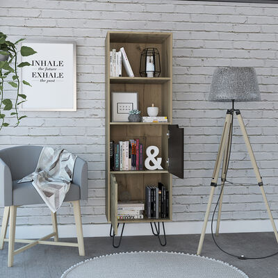 Imagen 2 del producto Librero Audra 2 Puertas - Duna / Wengue