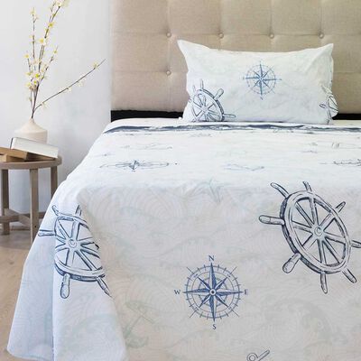 Imagen 2 del producto Juego de Sábanas Doral 144 Hilos 1,5 Plazas Premium Waves