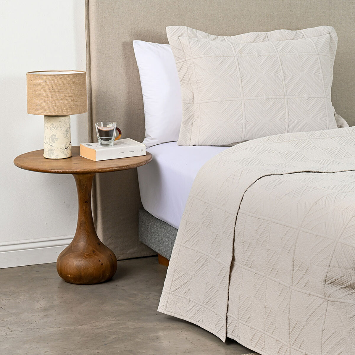 Quilt Cannon Aura 1,5 Plazas Beige