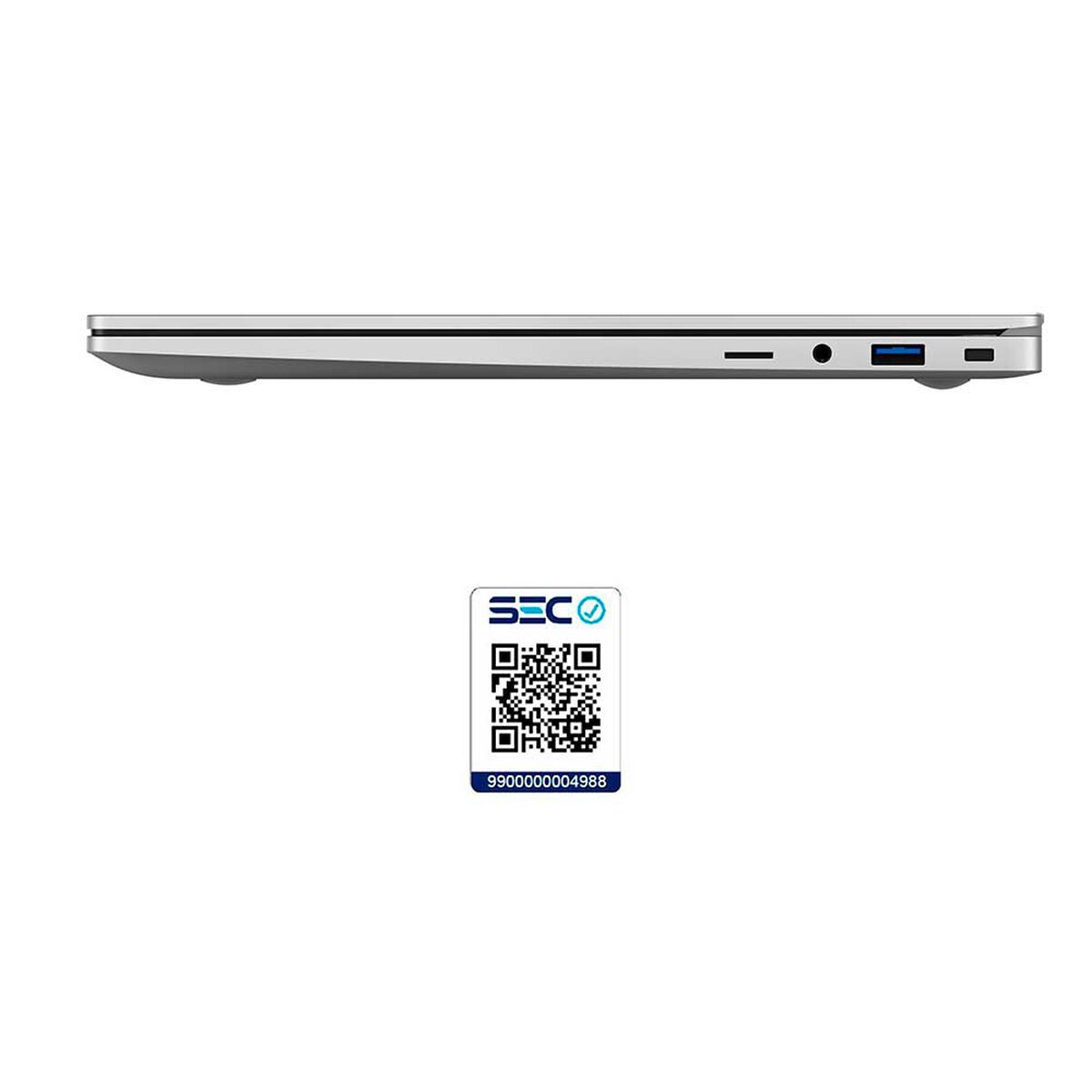 Notebook Samsung Galaxy Book2 Core i7 8GB 512GB SSD 15,6" Silver