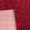 Alfombra Dib Shaggy Colors 150 x 200 cm Rojo
