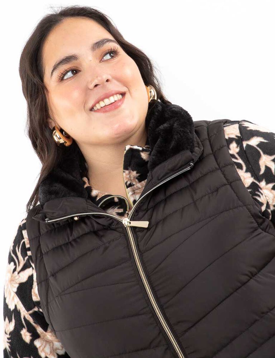 Parka Larga Sin Mangas Mujer Extralindas