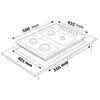 Kit Cocina Sindelen Campana CA-606NG + Horno Empotrable HE-7200IN + Encimera CEG-4610IN