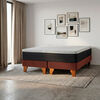 Cama Europea Latam Home 2 Plazas New Top BD Chocolate