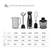 Minipimer 4 en 1 - 600W