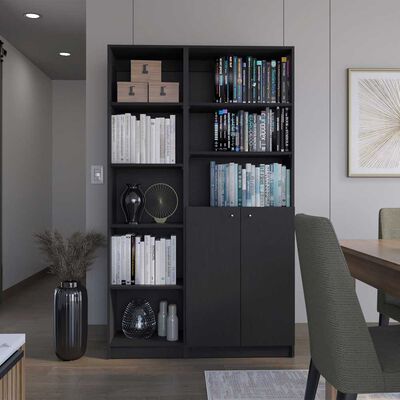 Imagen 1 del producto Estante 45 cm + Estante 2 Puertas TuHome Home Wengue