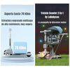 Triciclo Scooter 2 en 1 LuBabycas Azul LuBabycas