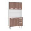 Mueble de Cocina Aaa Design KT121 2 Cajones 6 Puertas Blanco Teka