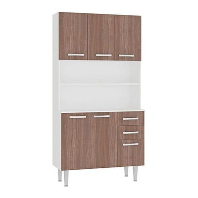 Mueble de Cocina Aaa Design KT121 2 Cajones 6 Puertas Blanco Teka