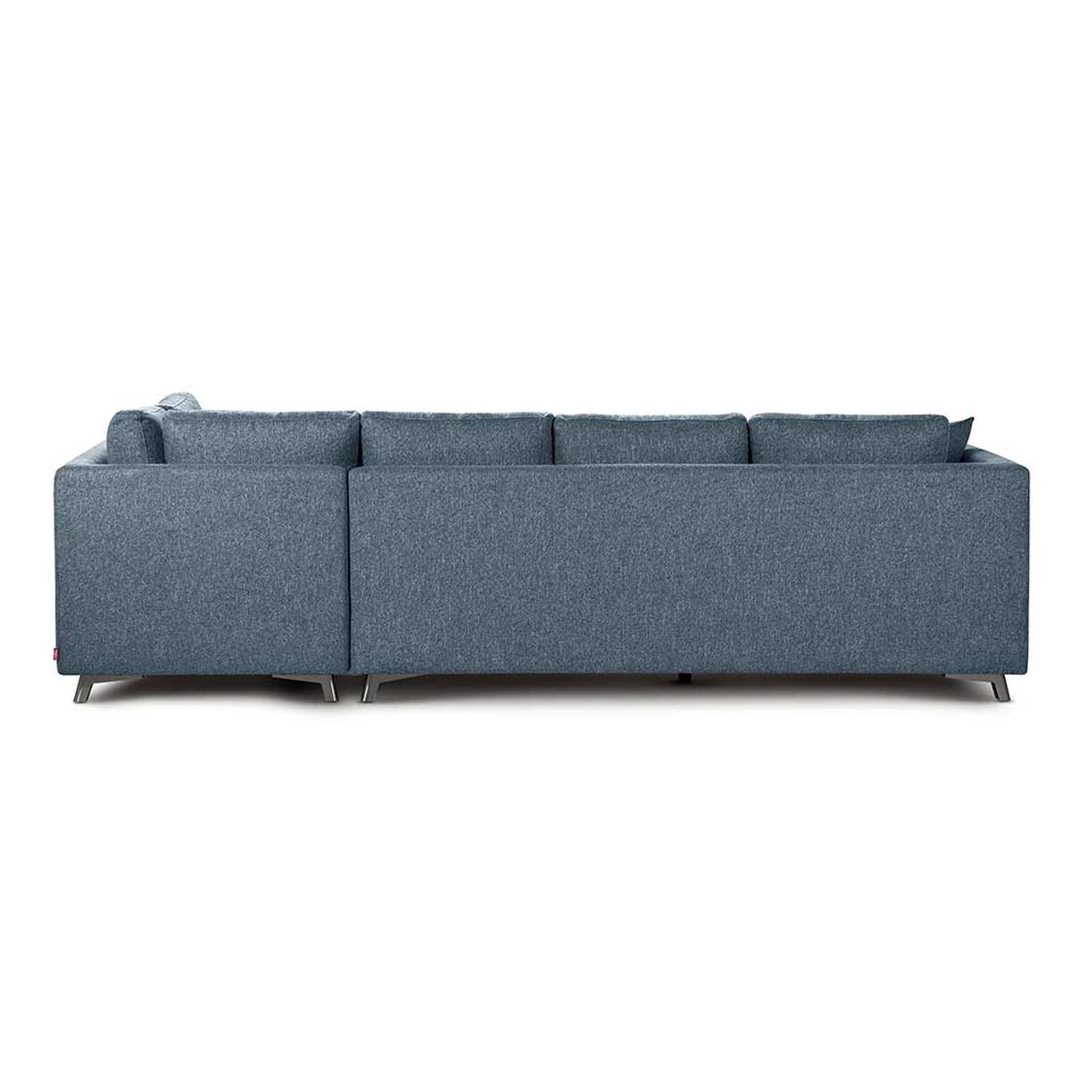 Sofá Seccional Derecho Rosen Carter 3-1 Cuerpos Denim