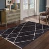 Alfombra Idetex Shaggy Guiza 150 x 200 cm Marengo
