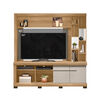 Home TV Di Poretti Design Canelaa Hasta 65" Caf&eacute; Claro