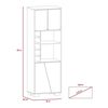 Rack TV 55 pulgadas + Bar Alto TuHome Fraktal