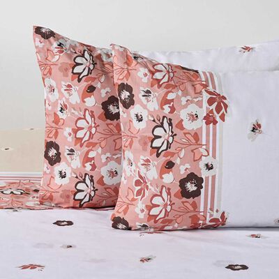 Imagen 2 del producto Juego de Sábanas American Family 144 Hilos 2 Plazas Marga Rosa