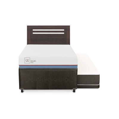 Cama Nido CIC Base Normal 1,5 Plazas Excellence Plus + Respaldo Munich