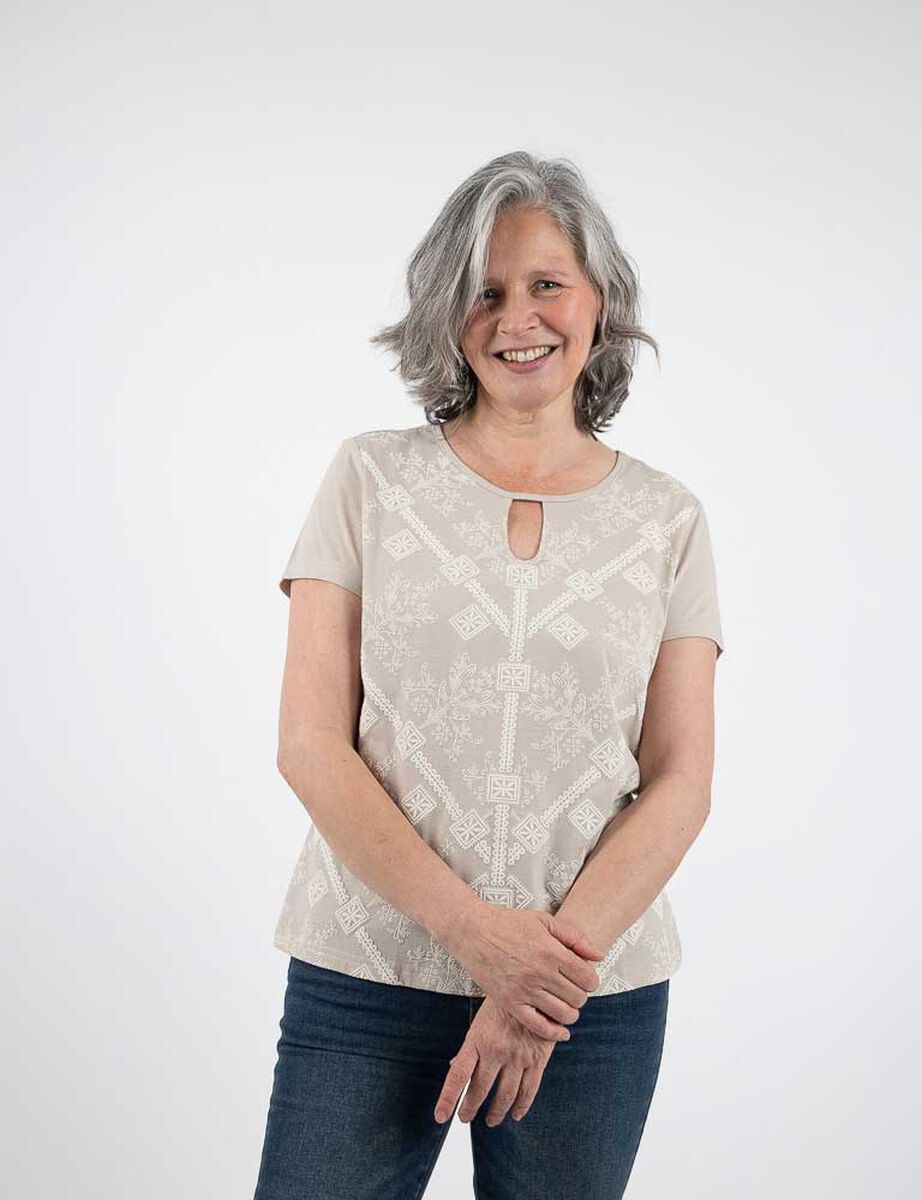 Polera Manga Corta Mujer Portman Club