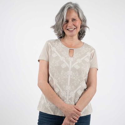 Polera Manga Corta Mujer Portman Club