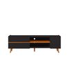 Rack TV Purus Altavision Hasta 65" Negro y Café